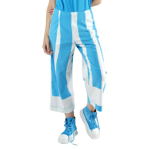 Rundholz Print Wide Leg Pants